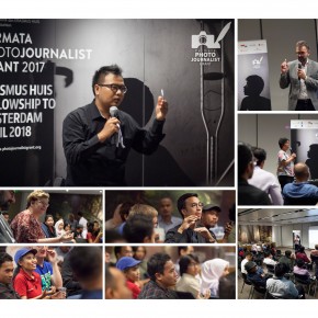 Presentasi dan Diskusi Foto Bersama Penerima Erasmus Huis Fellowship to Amsterdam 2018: Agoes Rudianto Presentasi dan Diskusi Foto Bersama Penerima Erasmus Huis Fellowship to Amsterdam 2018: Agoes Rudianto