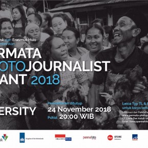 PERMATA PHOTOJOURNALIST GRANT 2018 | Pendaftaran Ditutup 24 Nov 2018 pukul 20.00 WIB PERMATA PHOTOJOURNALIST GRANT 2018 | Pendaftaran Ditutup 24 Nov 2018 pukul 20.00 WIB