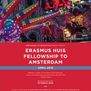 Erasmus Huis Fellowship to Amsterdam - April 2019 Erasmus Huis Fellowship to Amsterdam - April 2019