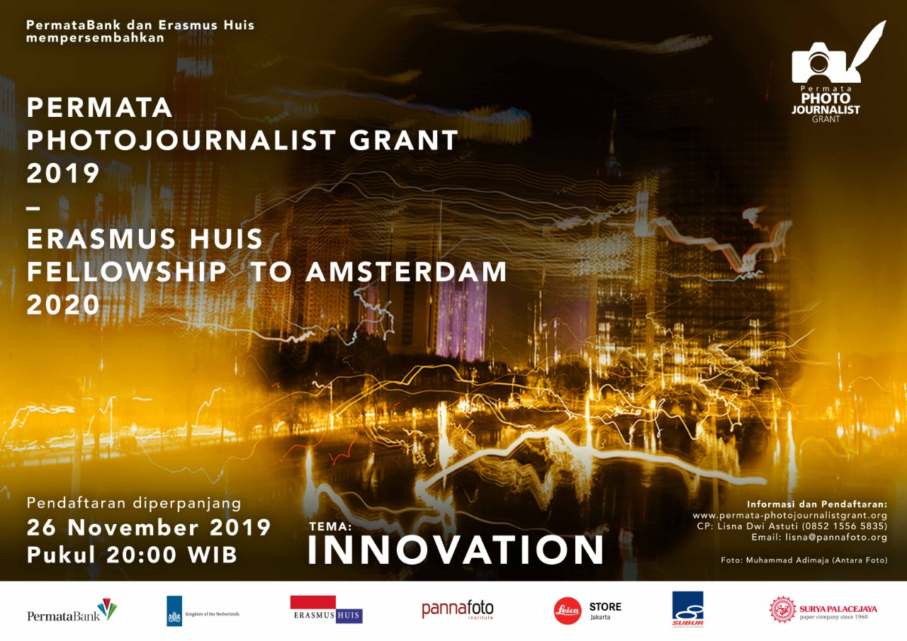 Permata Photojournalist Grant 2019 - Erasmus Huis Fellowship to Amsterdam 2020